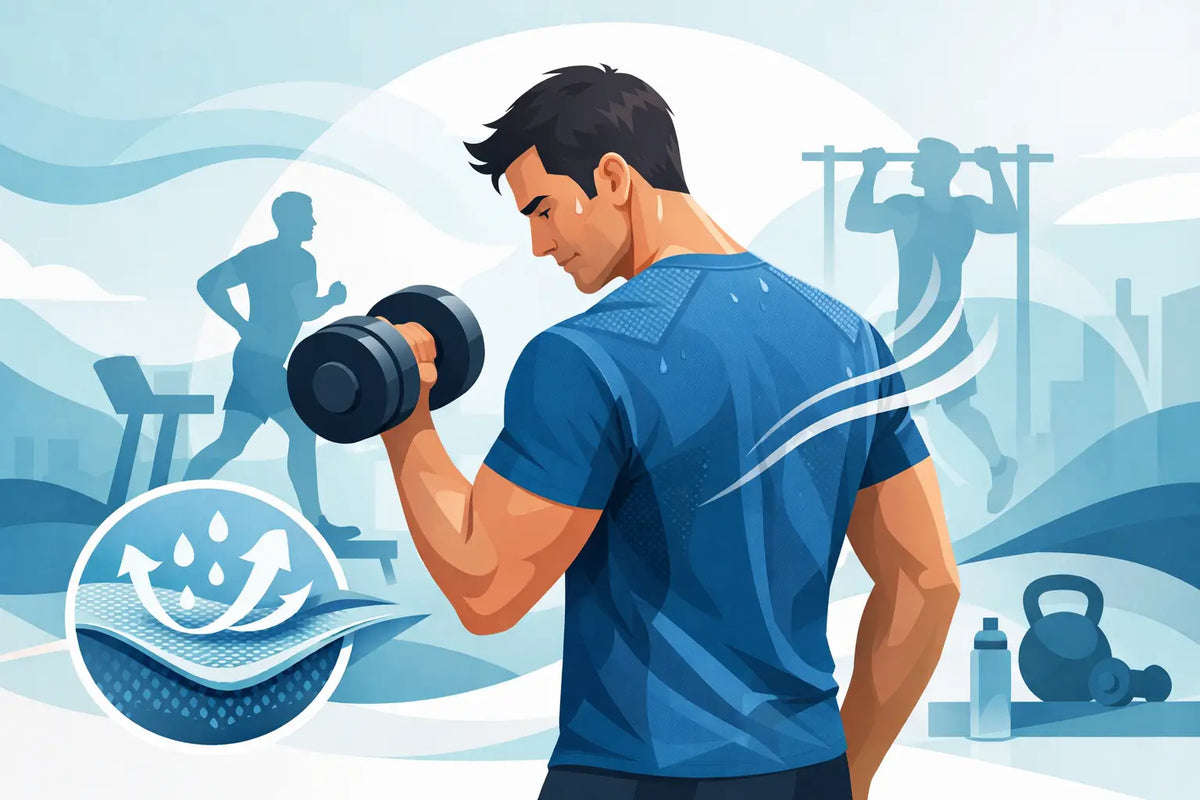 Breathable Gym Shirts for Men Who Train Hard