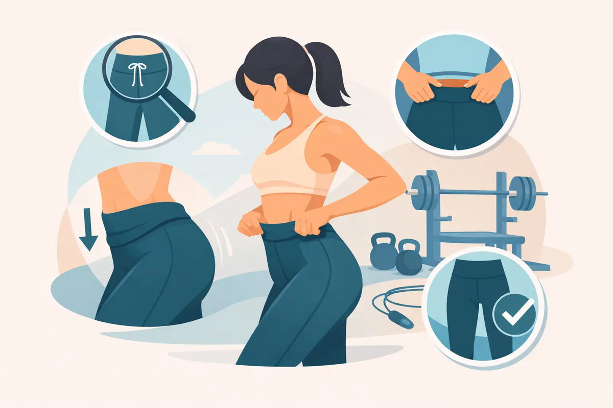 How to Prevent Leggings Slipping During Training