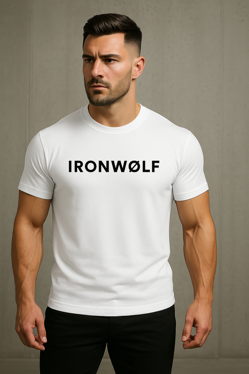 IRONWØLF Premium Short-Sleeve T-Shirt – Athletic Fit, Soft & Durable Fabric